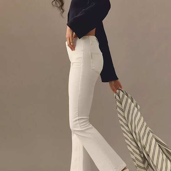 NWT Paige Colette Mid-Rise Crop Flare Jeans - Picture 5 of 5